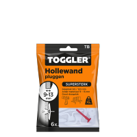 HOLLEWANDPLUG TOGGLER TB ZAKJE 6 ST