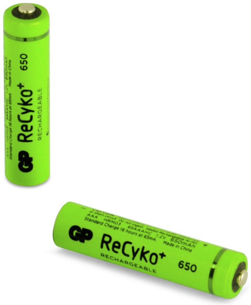 BATTERIJ OPLAADBAAR AA 650 MAH 2ST