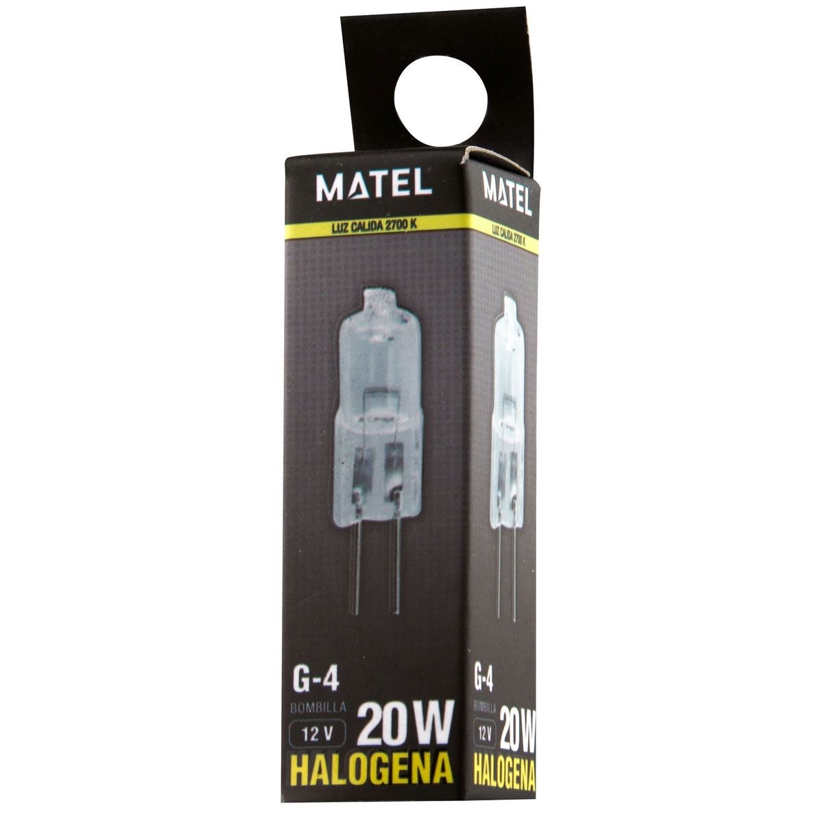 HALOGEEN G4 12-V 20 WATT HELDER