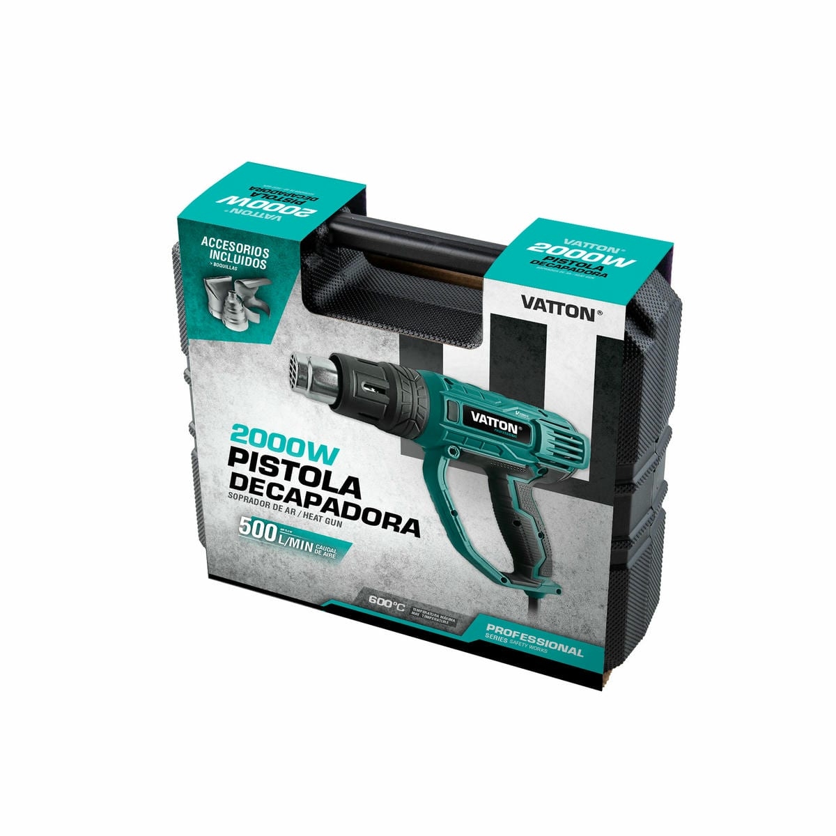 HETELUCHTPISTOOL 2000 W