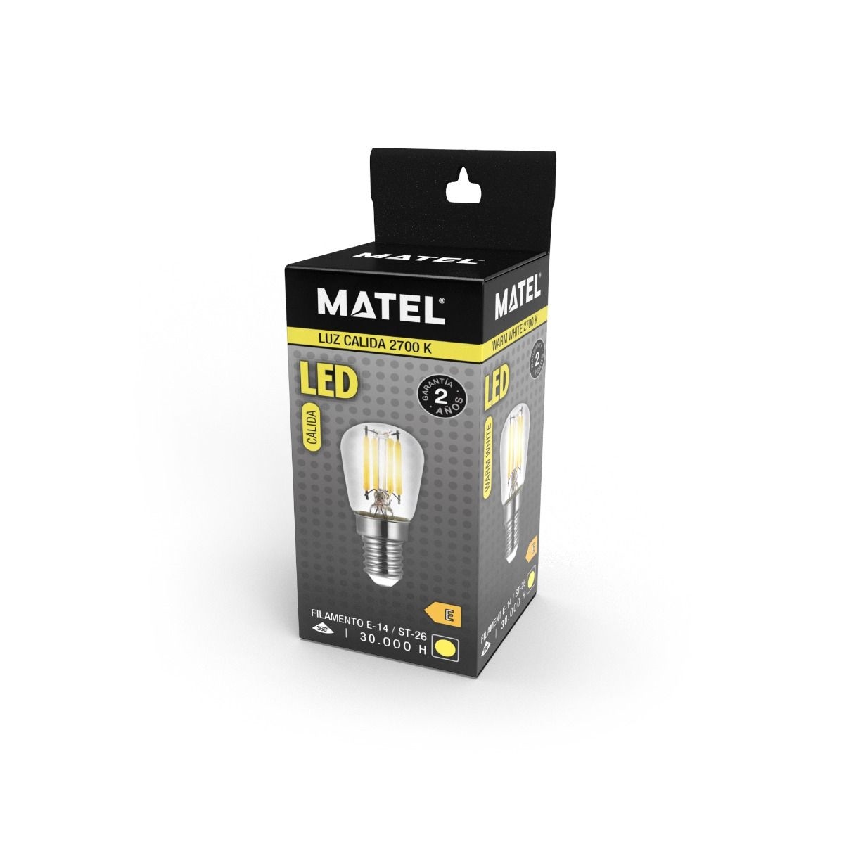 LAMP LED KOELKAST 2 W WARM