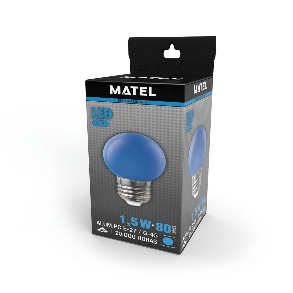 LED LAMP GEKLEURD BLAUW 1,5 W