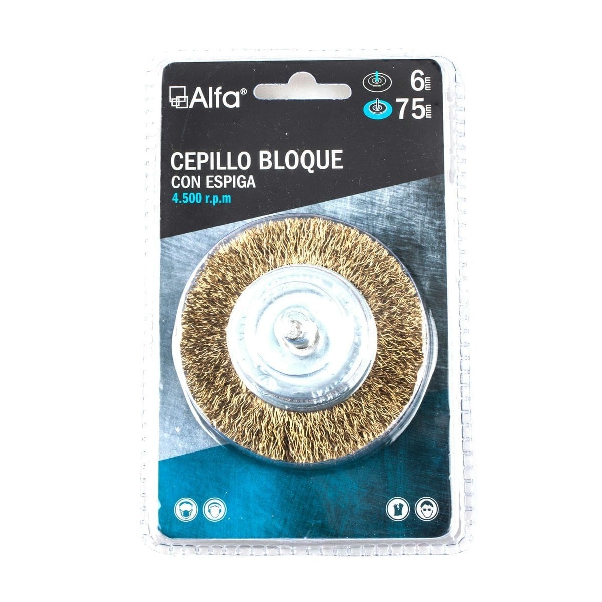 STAALDRAADBORSTEL 100MM