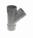 T-STUK.  50 MM 45° PVC