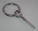 OOG MET SCHROEF 10 MM RVS